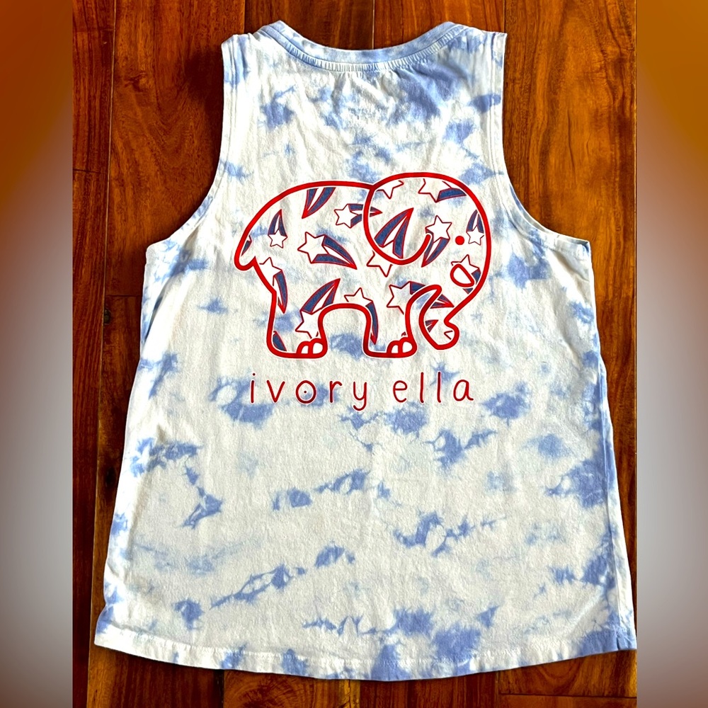 Ivory Ella Shooting Star Tie-Dyed Tank